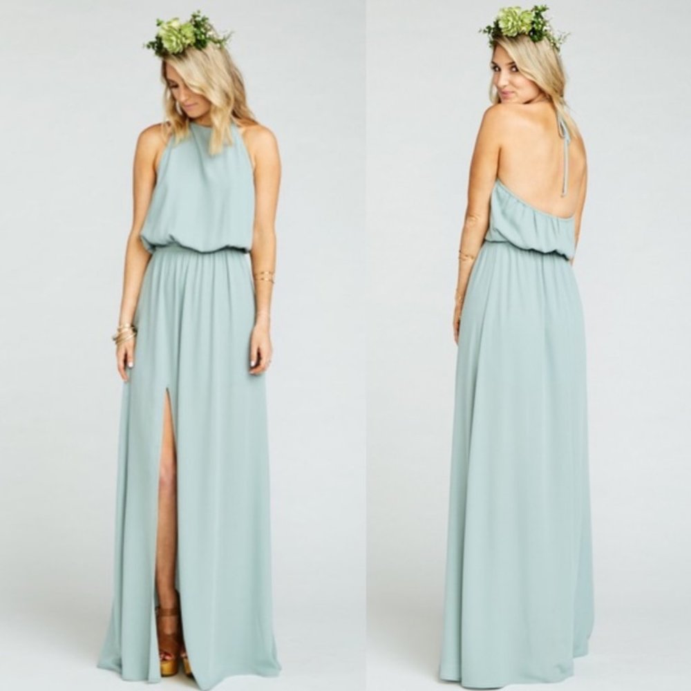 Show Me Your MUMU | Heather Halter Maxi Dress NWT